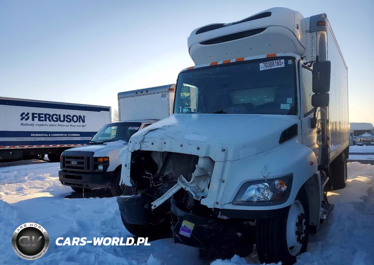 2019 Hino 258-268 Refrigerated Box Truck VIN:5PVNJ8JM6K4S51071 - 3
