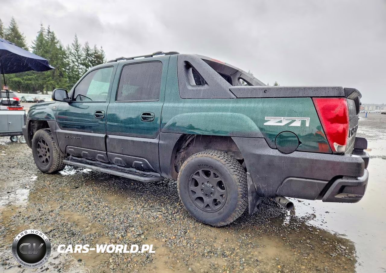 2002 Chevrolet Avalanche K1500 VIN:3GNEK13T92G103905 - 2