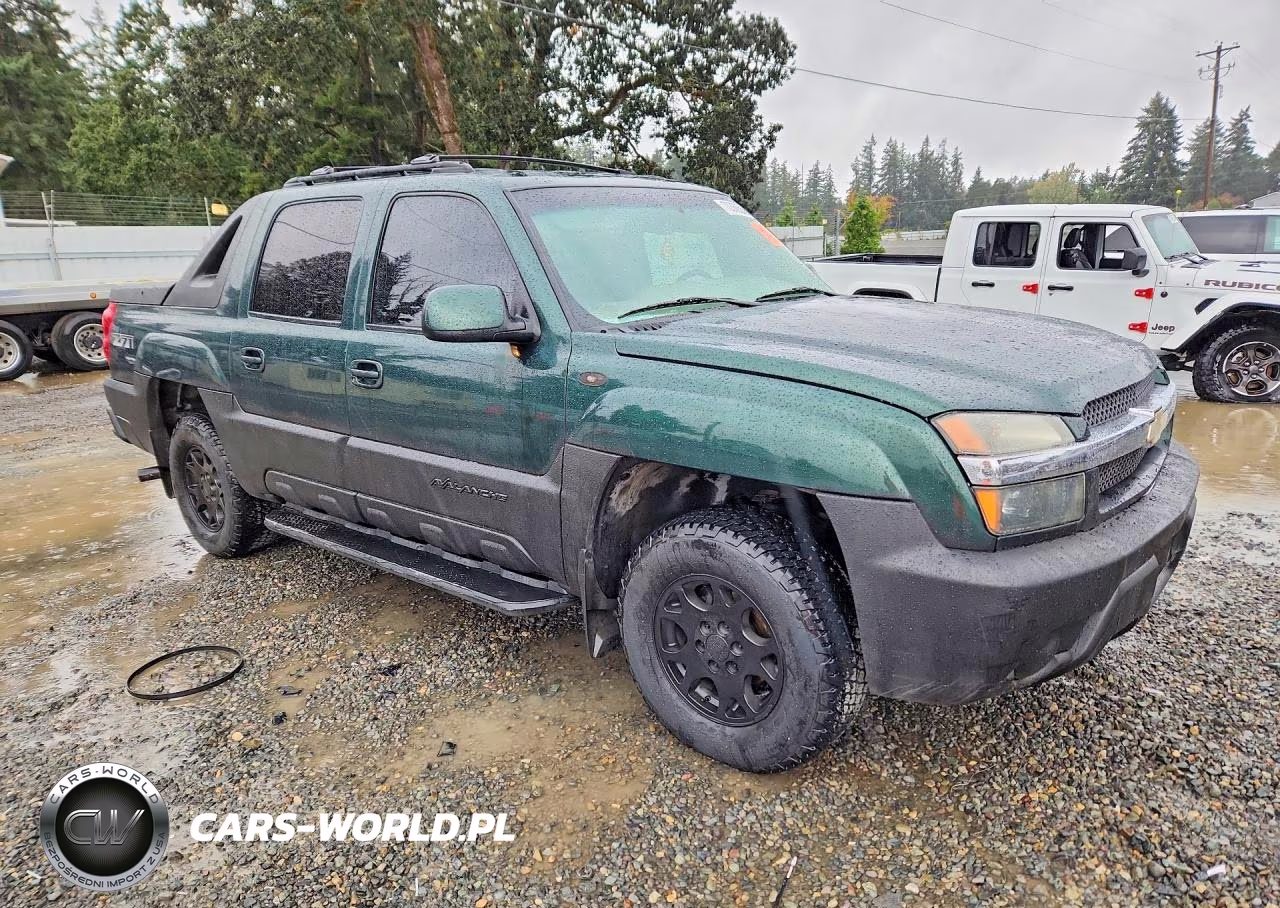 2002 Chevrolet Avalanche K1500 VIN:3GNEK13T92G103905 - 4