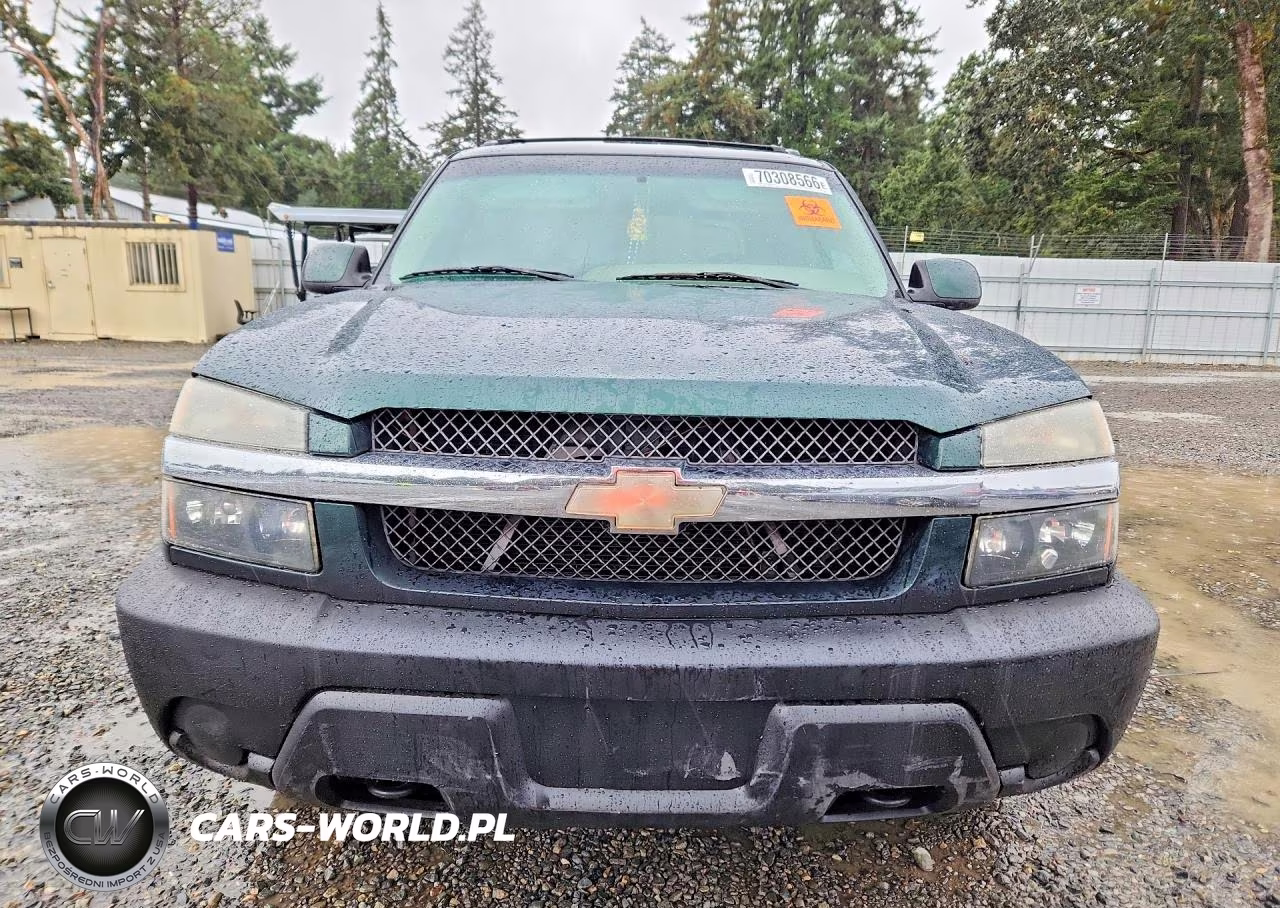 2002 Chevrolet Avalanche K1500 VIN:3GNEK13T92G103905 - 5