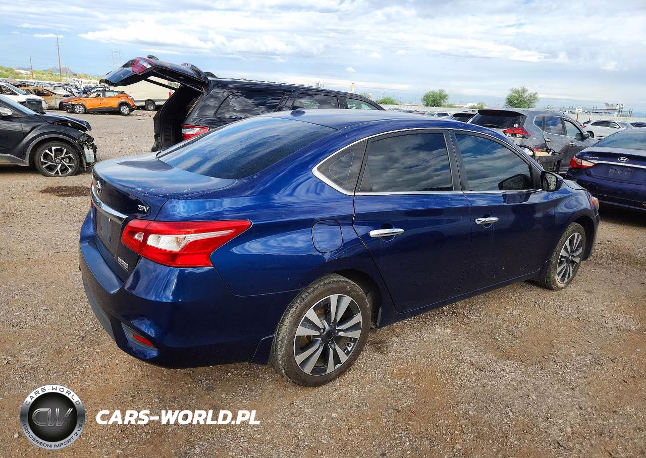 2019 Nissan Sentra Sv VIN:3N1AB7AP9KY244664 - 3