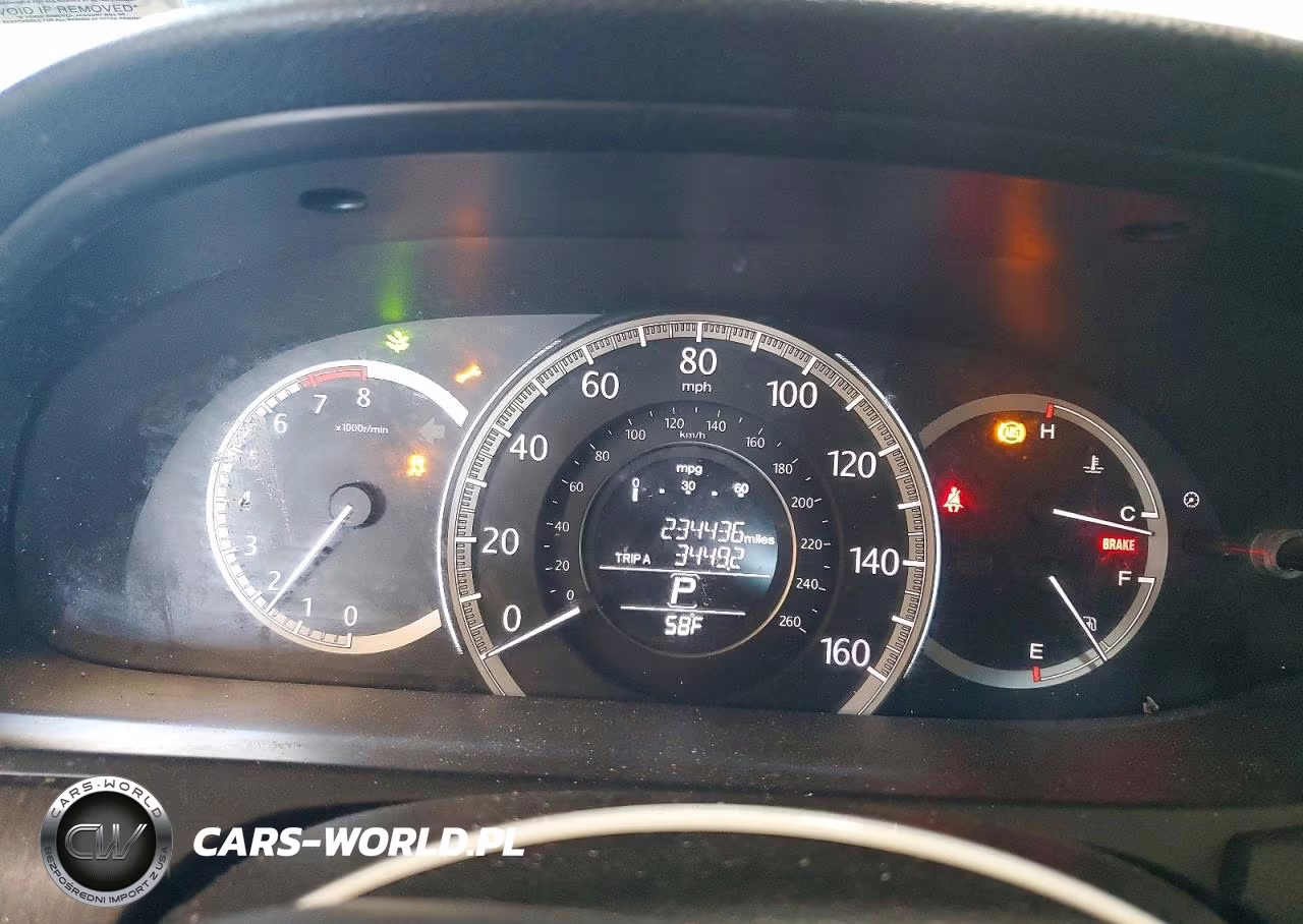 2013 Honda Accord Ex VIN:1HGCR2F76DA037350 - 9