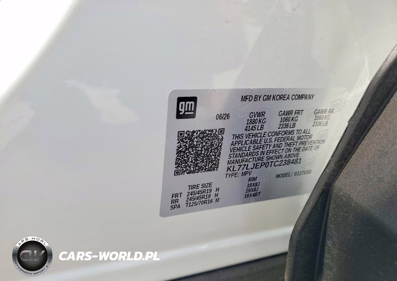2026 Chevrolet Trax 2Rs VIN:KL77LJEP0TC238481 - 13