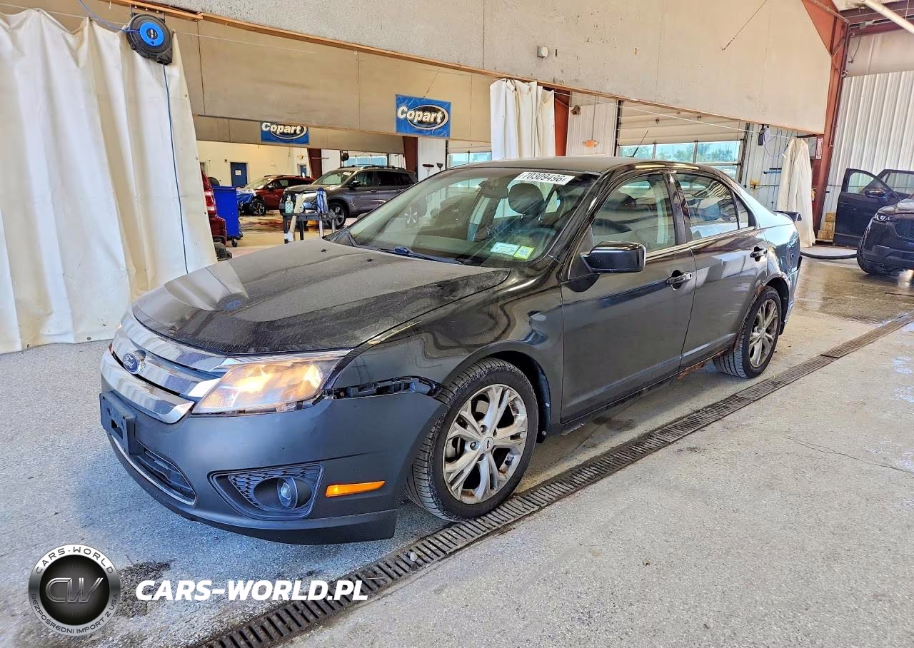 2012 Ford Fusion Se VIN:3FAHP0HA6CR331400 - 1