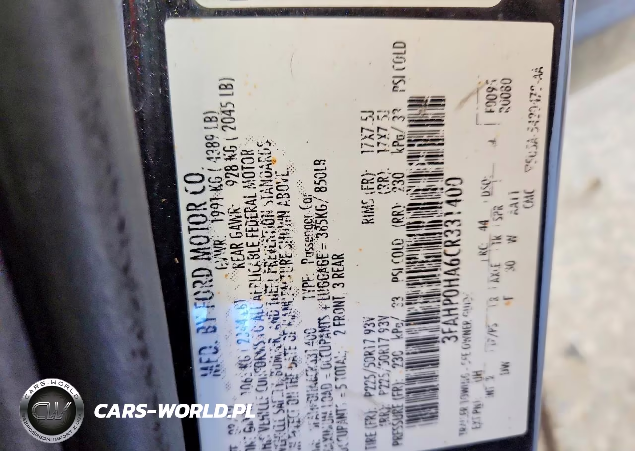 2012 Ford Fusion Se VIN:3FAHP0HA6CR331400 - 12