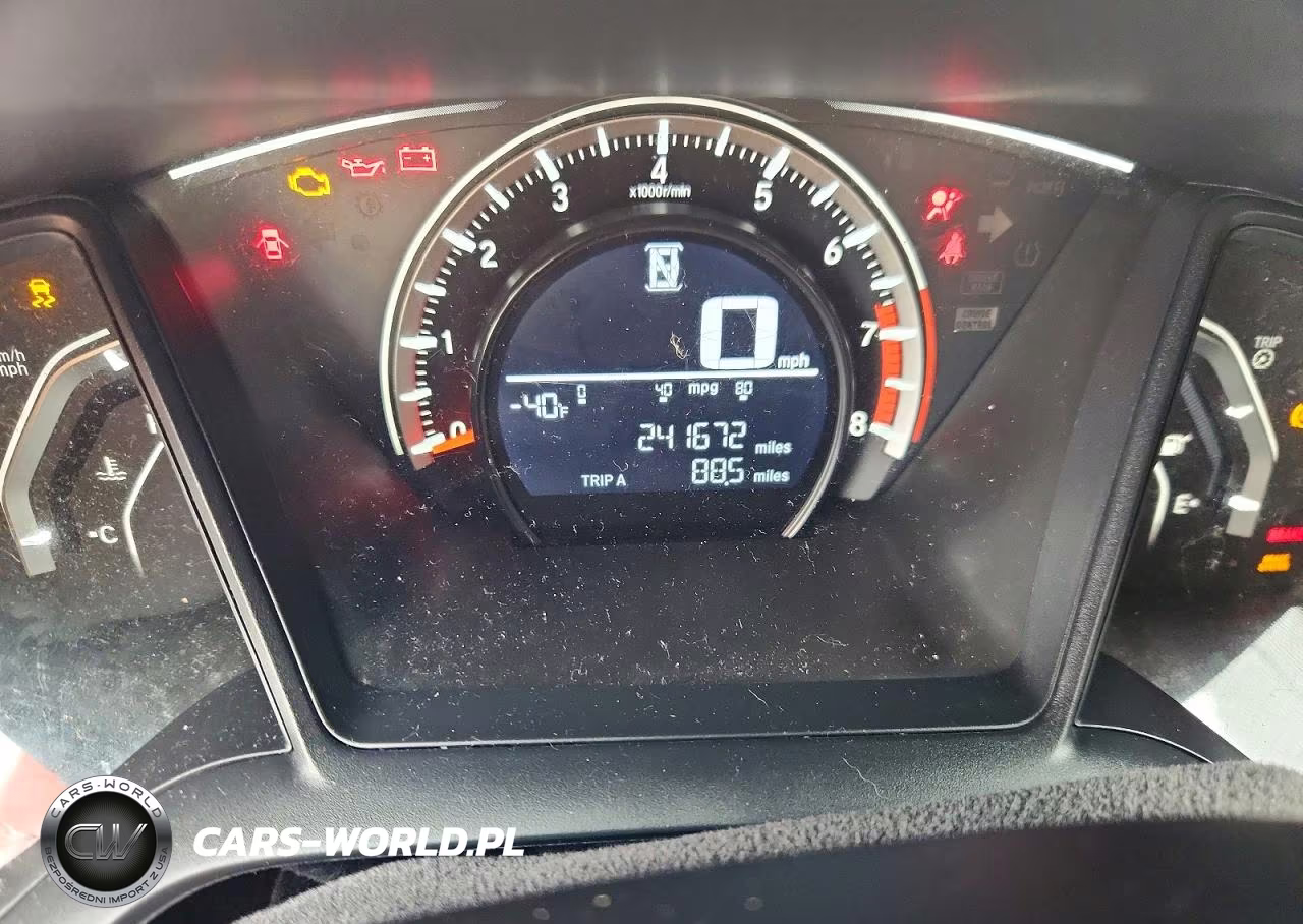 2016 Honda Civic Lx VIN:19XFC2F58GE034088 - 9