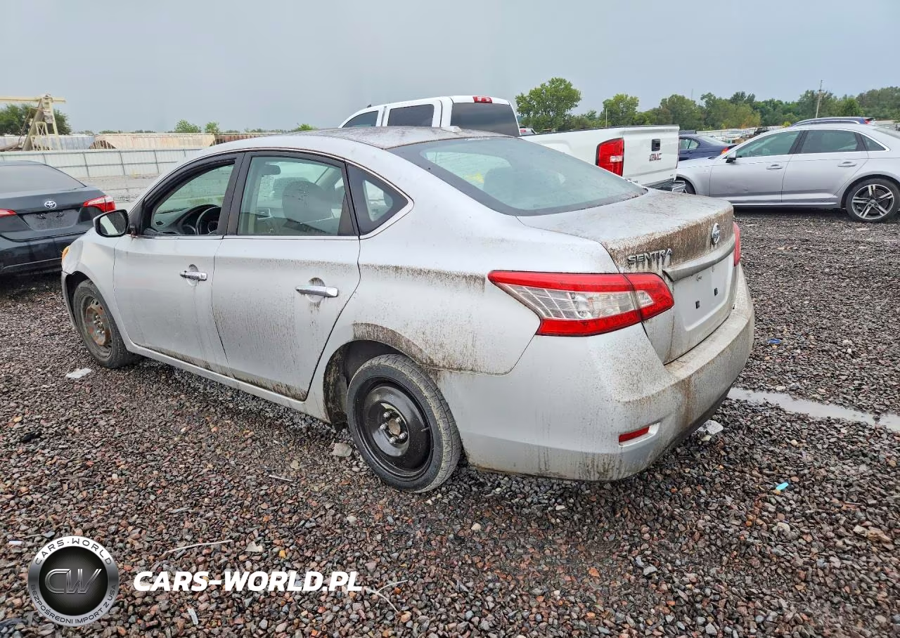 2015 Nissan Sentra Sv VIN:3N1AB7AP5FL636138 - 2