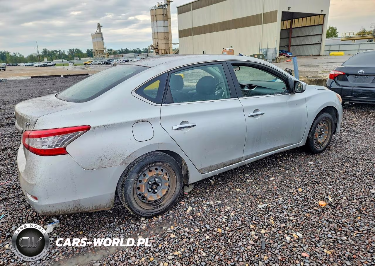2015 Nissan Sentra Sv VIN:3N1AB7AP5FL636138 - 3