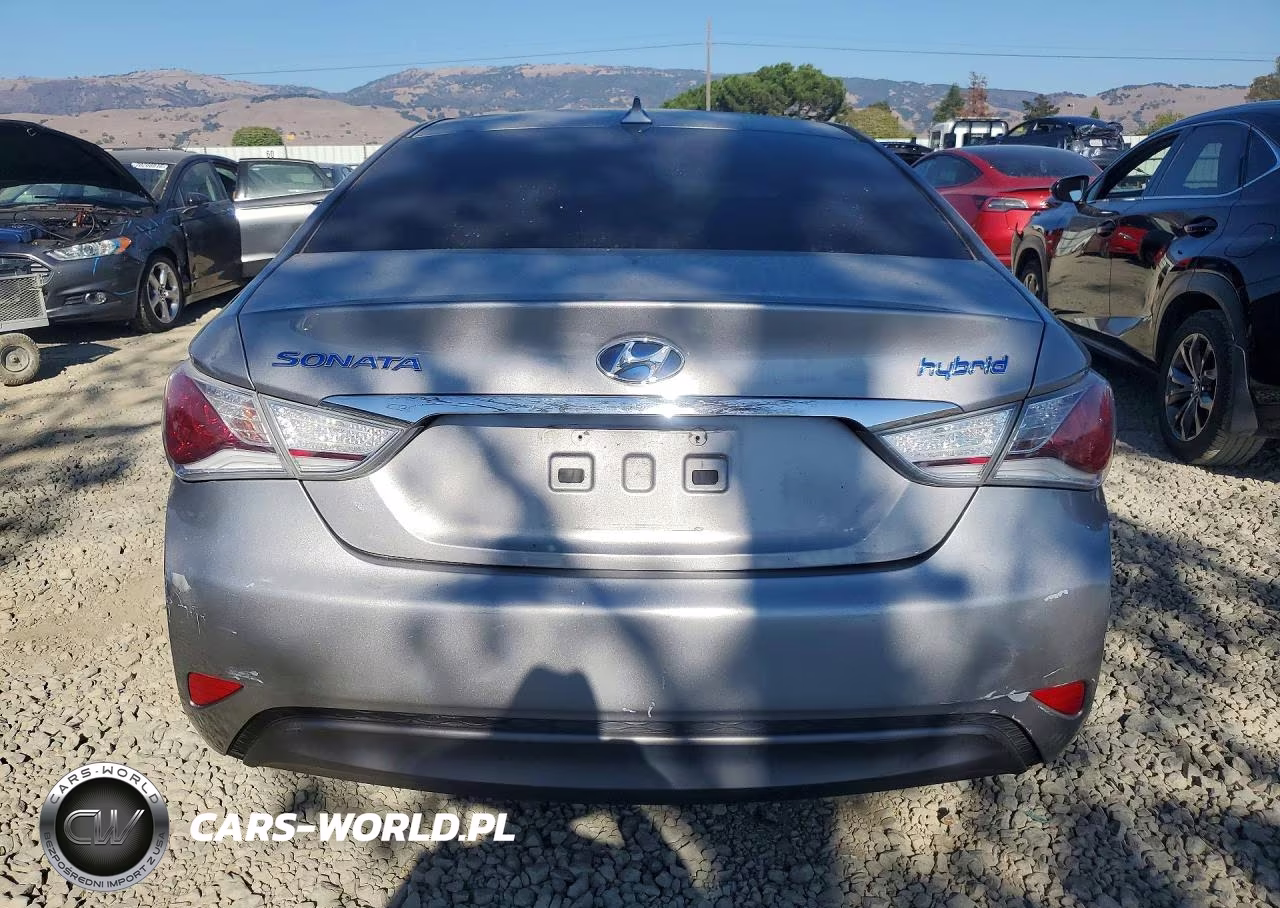 2013 Hyundai Sonata Hybrid VIN:KMHEC4A49DA065107 - 6