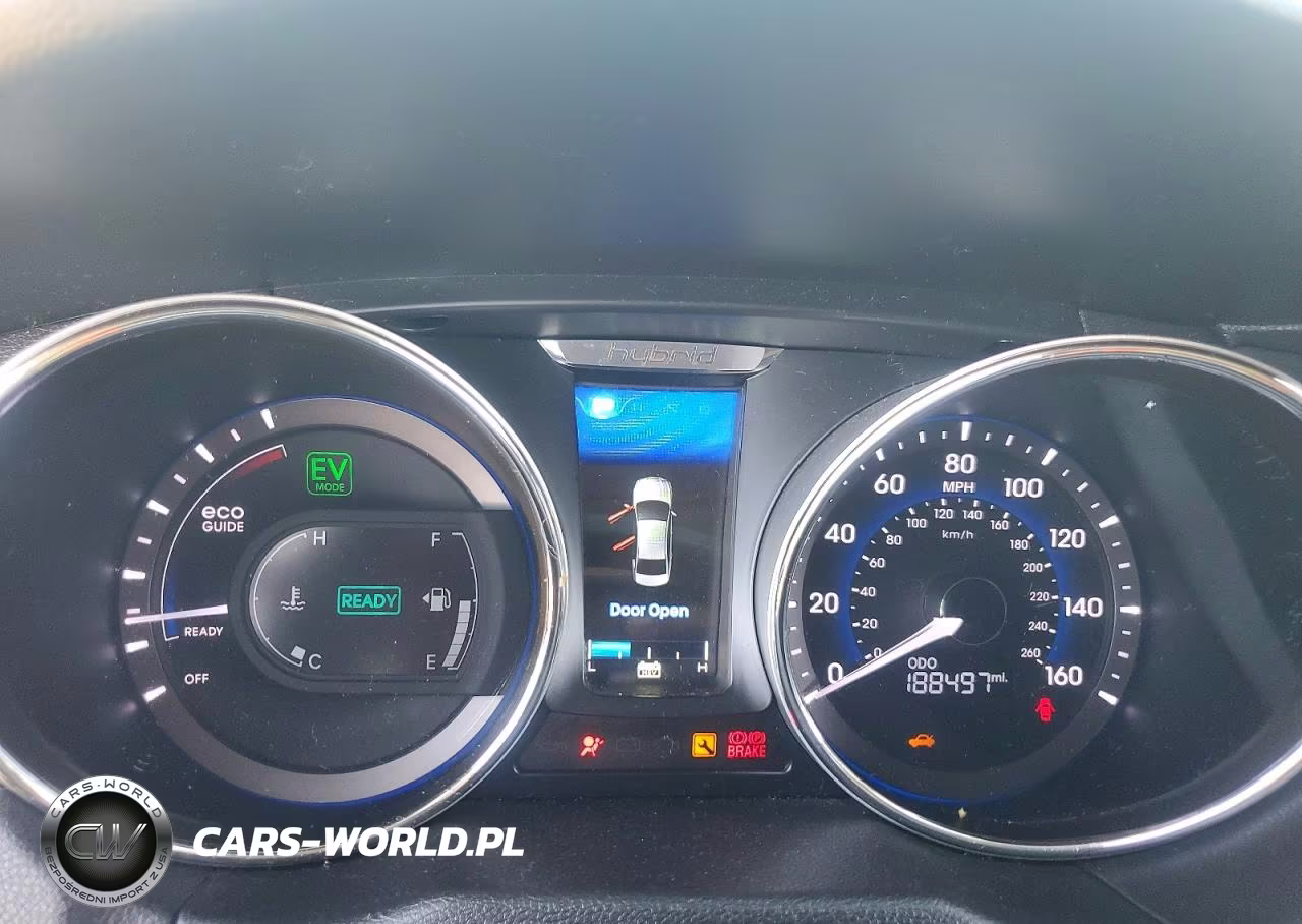 2013 Hyundai Sonata Hybrid VIN:KMHEC4A49DA065107 - 9