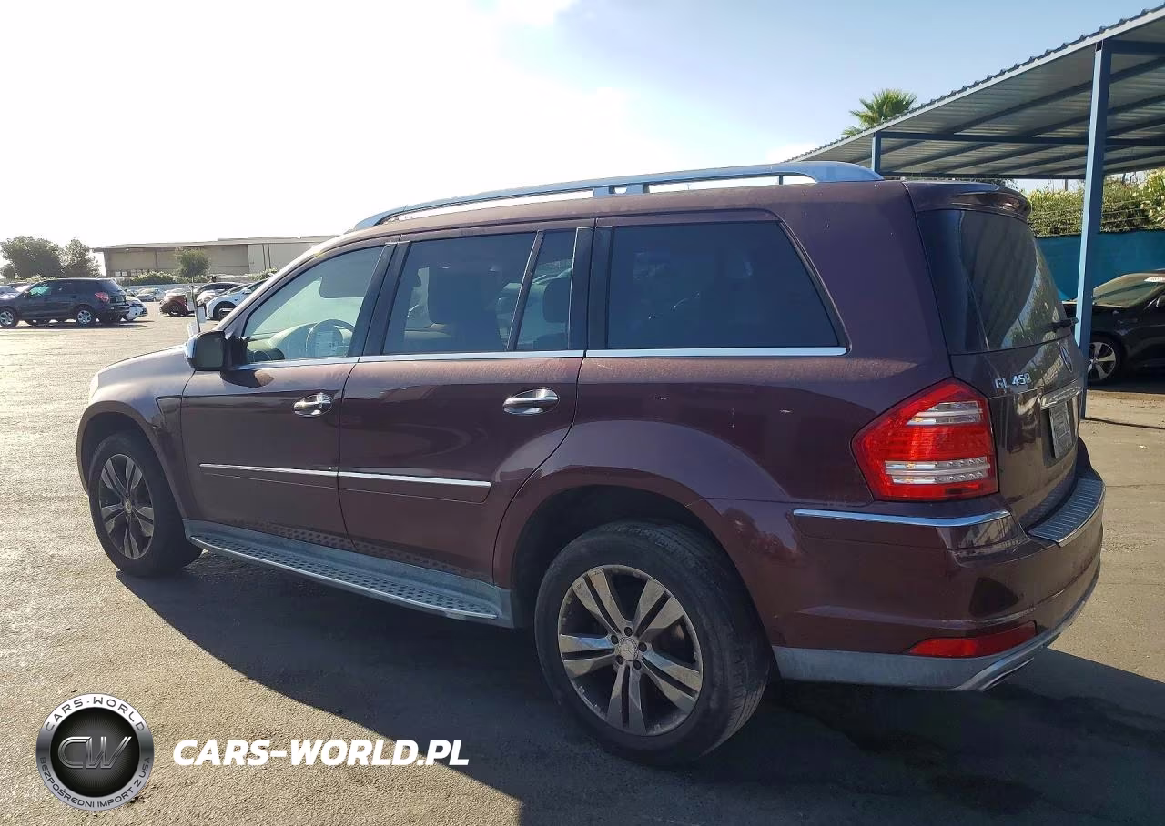 2010 Mercedes-Benz Gl 450 4Matic VIN:4JGBF7BE6AA609173 - 2