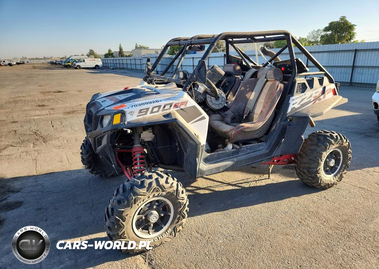 2012 Polaris Ranger Rzr Xp 900 Efi Utility Vehicle VIN:4XAJT87A0CB453544 - 2