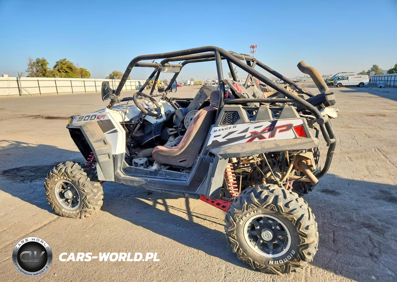 2012 Polaris Ranger Rzr Xp 900 Efi Utility Vehicle VIN:4XAJT87A0CB453544 - 3