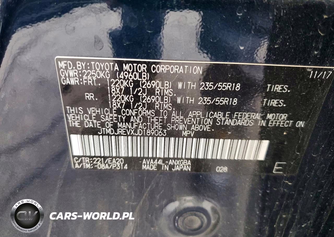 2018 Toyota Rav4 Hv Limited VIN:JTMDJREVXJD189063 - 13