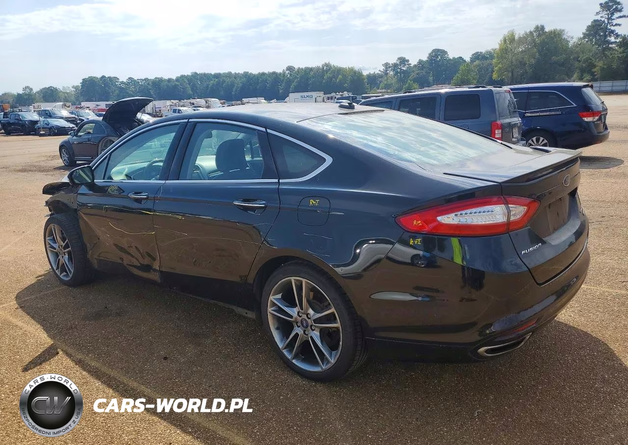 2016 Ford Fusion Titanium VIN:3FA6P0K91GR126708 - 2