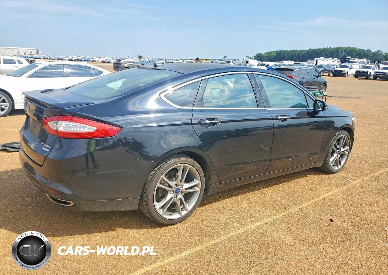 2016 Ford Fusion Titanium VIN:3FA6P0K91GR126708 - 3