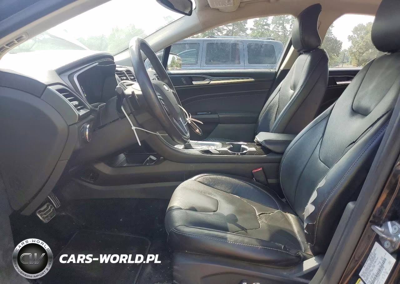 2016 Ford Fusion Titanium VIN:3FA6P0K91GR126708 - 7