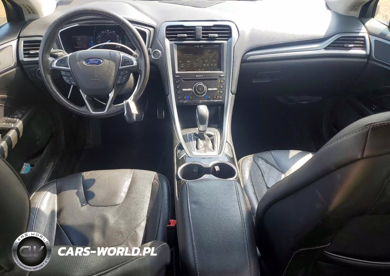 2016 Ford Fusion Titanium VIN:3FA6P0K91GR126708 - 8
