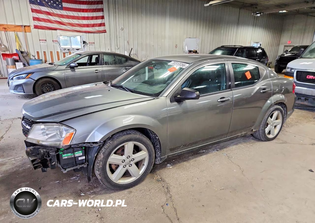 2013 Dodge Avenger Se VIN:1C3CDZAB7DN707549 - 1