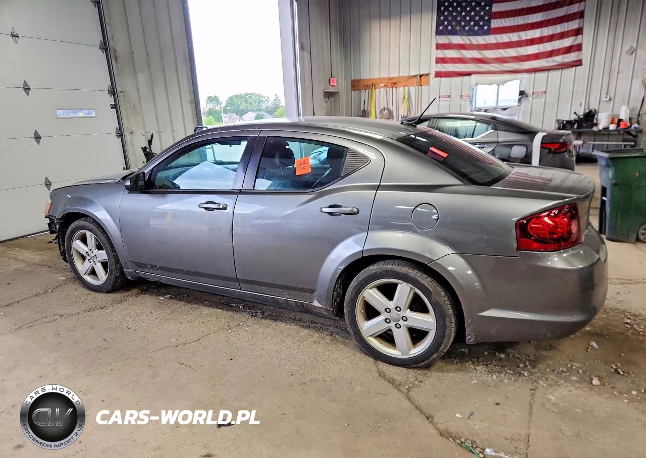 2013 Dodge Avenger Se VIN:1C3CDZAB7DN707549 - 2