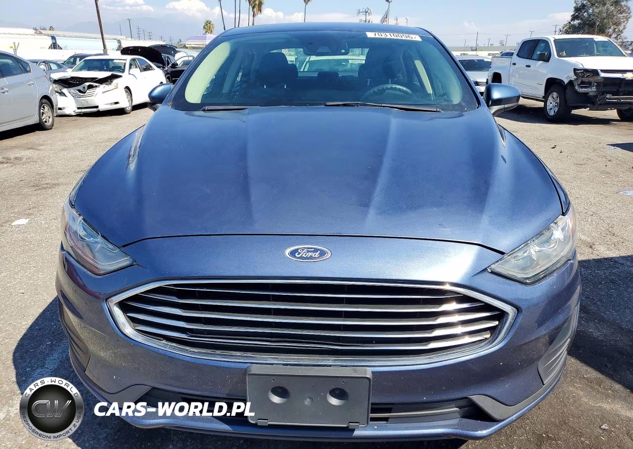 2019 Ford Fusion Se VIN:3FA6P0LU5KR174420 - 5