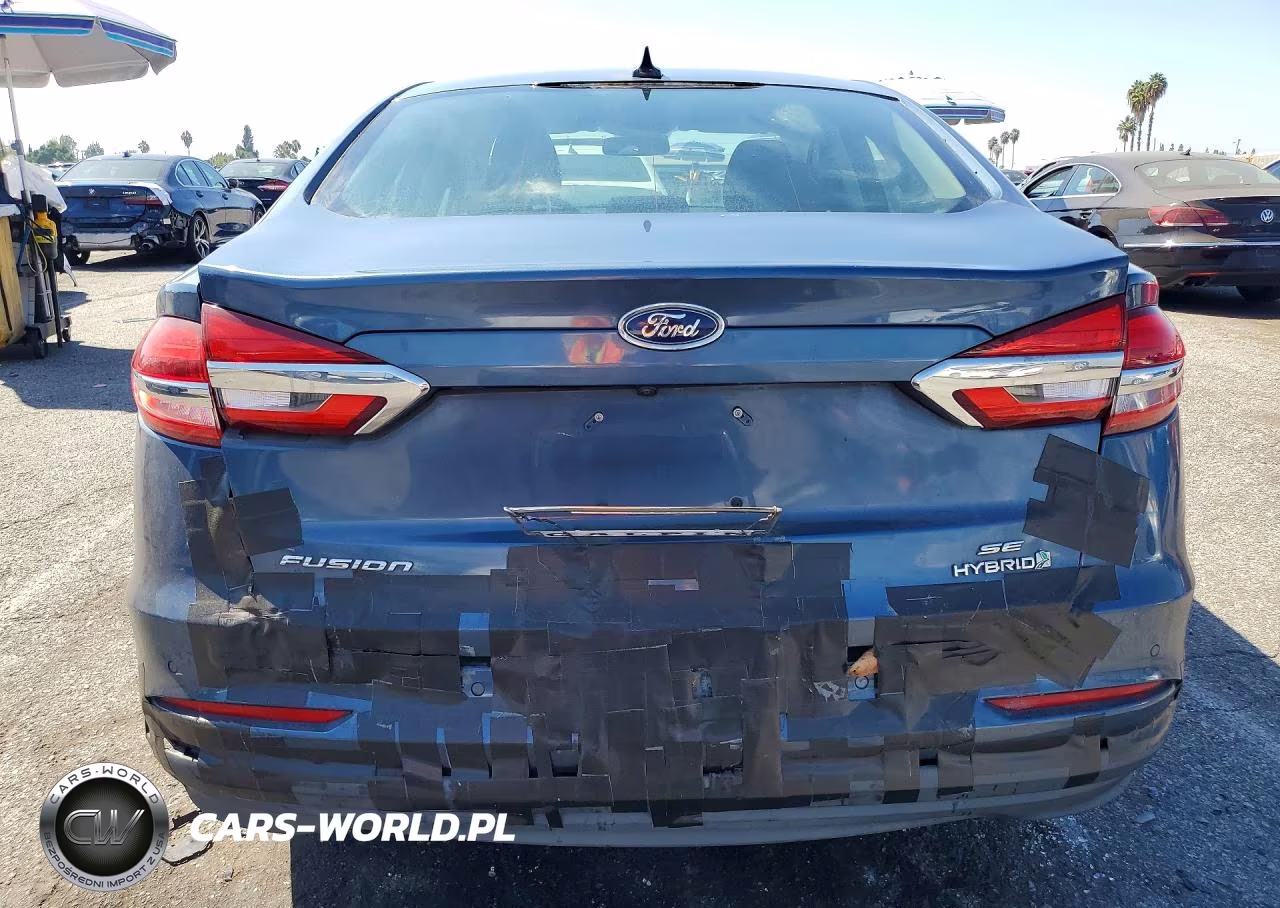2019 Ford Fusion Se VIN:3FA6P0LU5KR174420 - 6