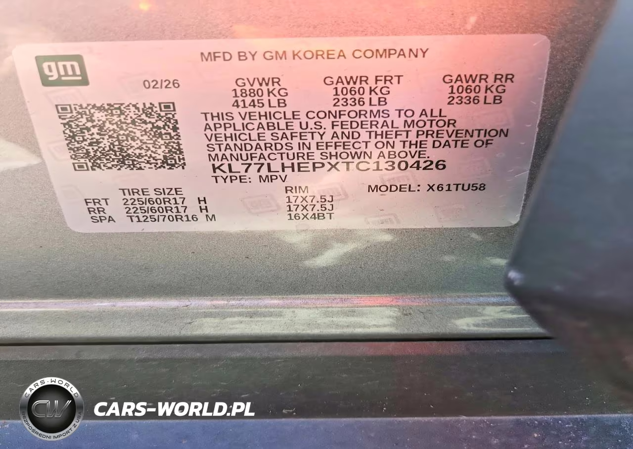 2026 Chevrolet Trax 1Lt VIN:KL77LHEPXTC130426 - 12