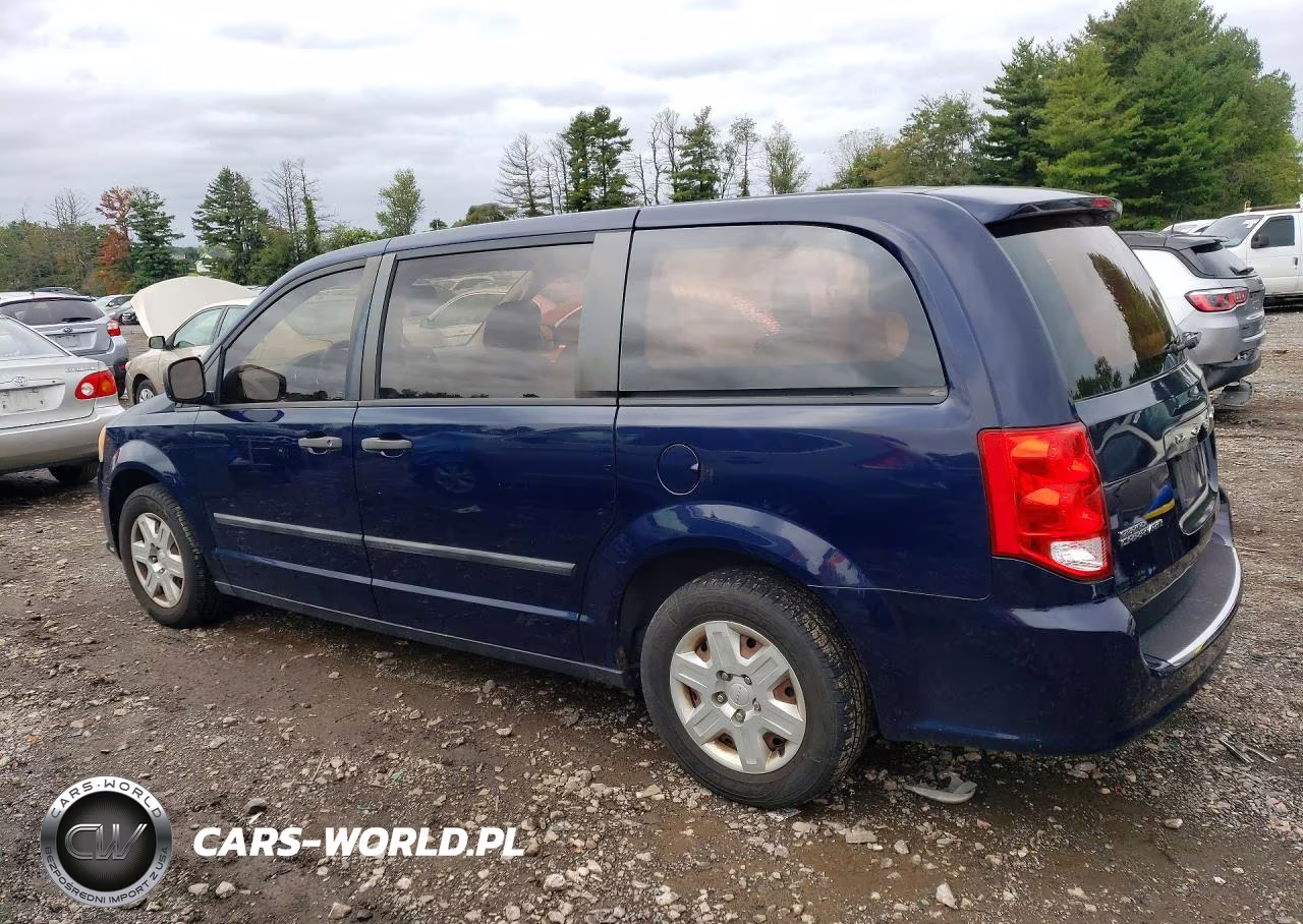 2012 Dodge Grand Caravan Se VIN:2C4RDGBG7CR409377 - 2