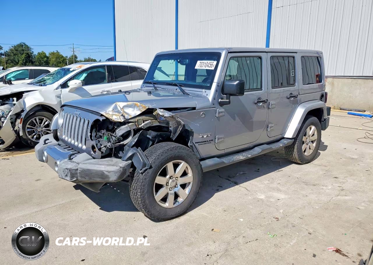 2017 Jeep Wrangler Unlimited Sahara VIN:1C4BJWEGXHL590166 - 1