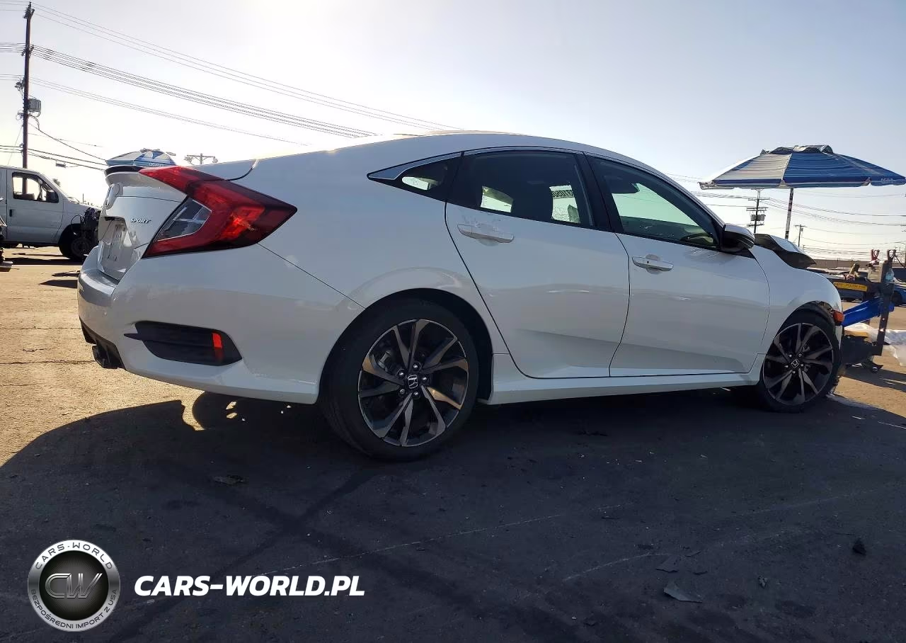 2019 Honda Civic Sport VIN:2HGFC2F85KH506465 - 3