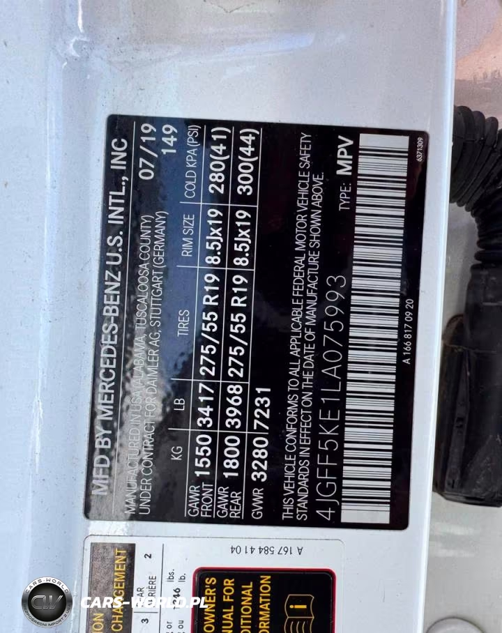 2020 Mercedes-Benz Gls 450 4Matic VIN:4JGFF5KE1LA075993 - 10