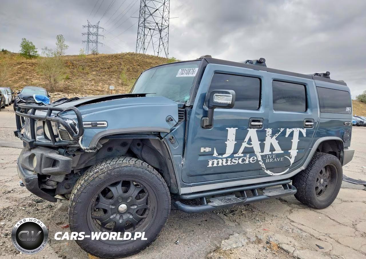 2006 Hummer H2 VIN:5GRGN23U86H114069 - 1