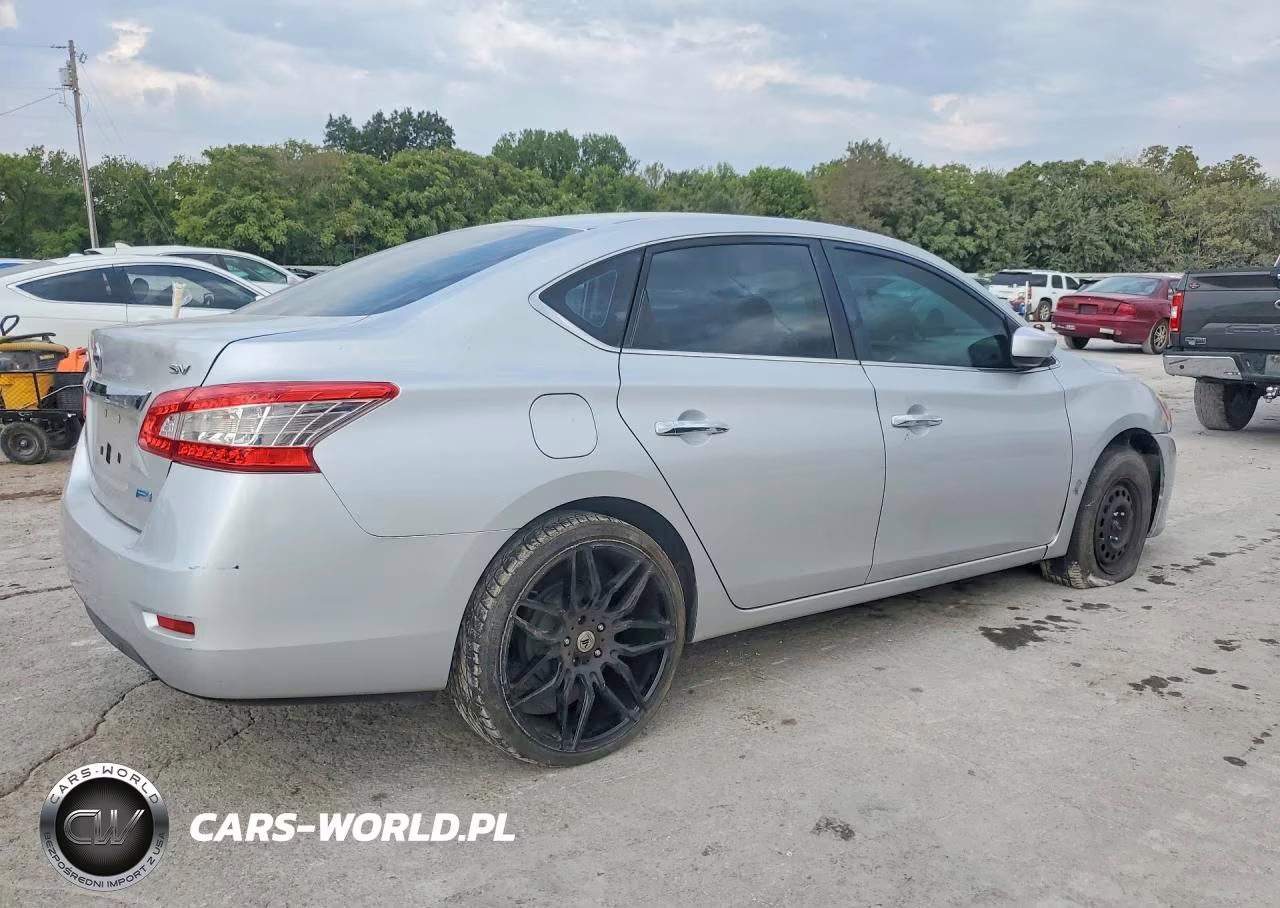 2014 Nissan Sentra Sv VIN:3N1AB7AP1EL657776 - 3