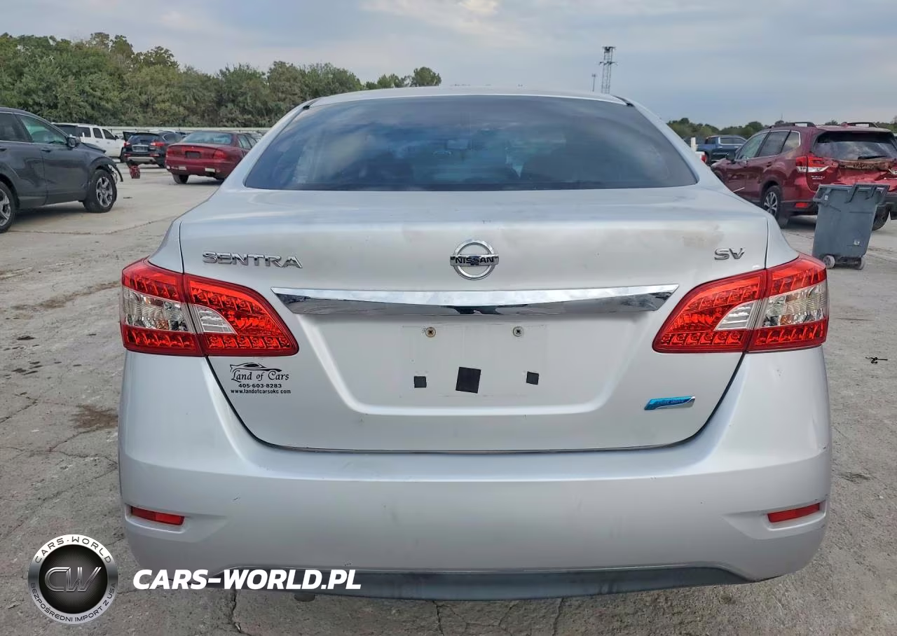 2014 Nissan Sentra Sv VIN:3N1AB7AP1EL657776 - 6