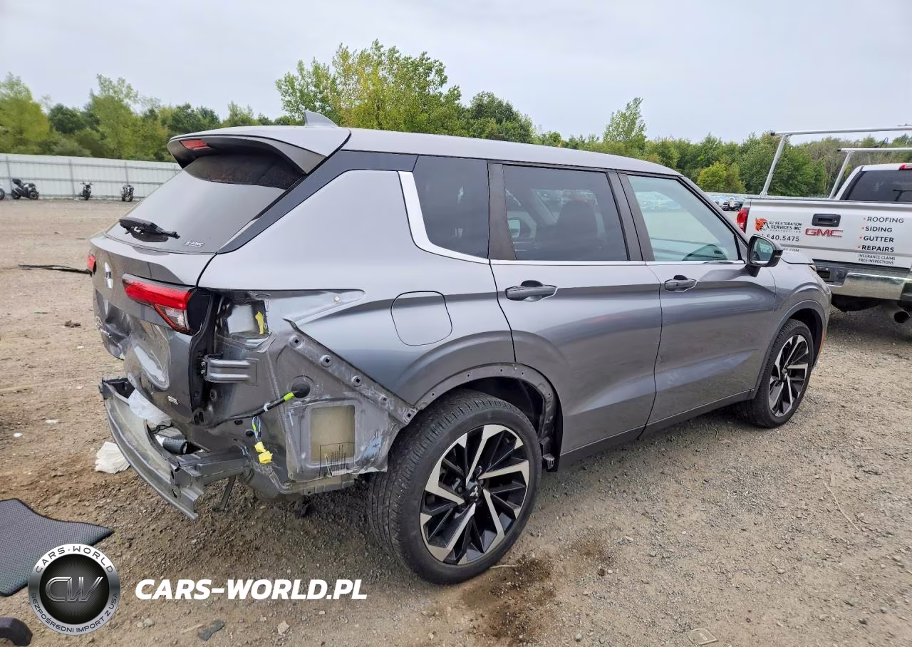 2022 Mitsubishi Outlander Se VIN:JA4J4UA86NZ039368 - 3