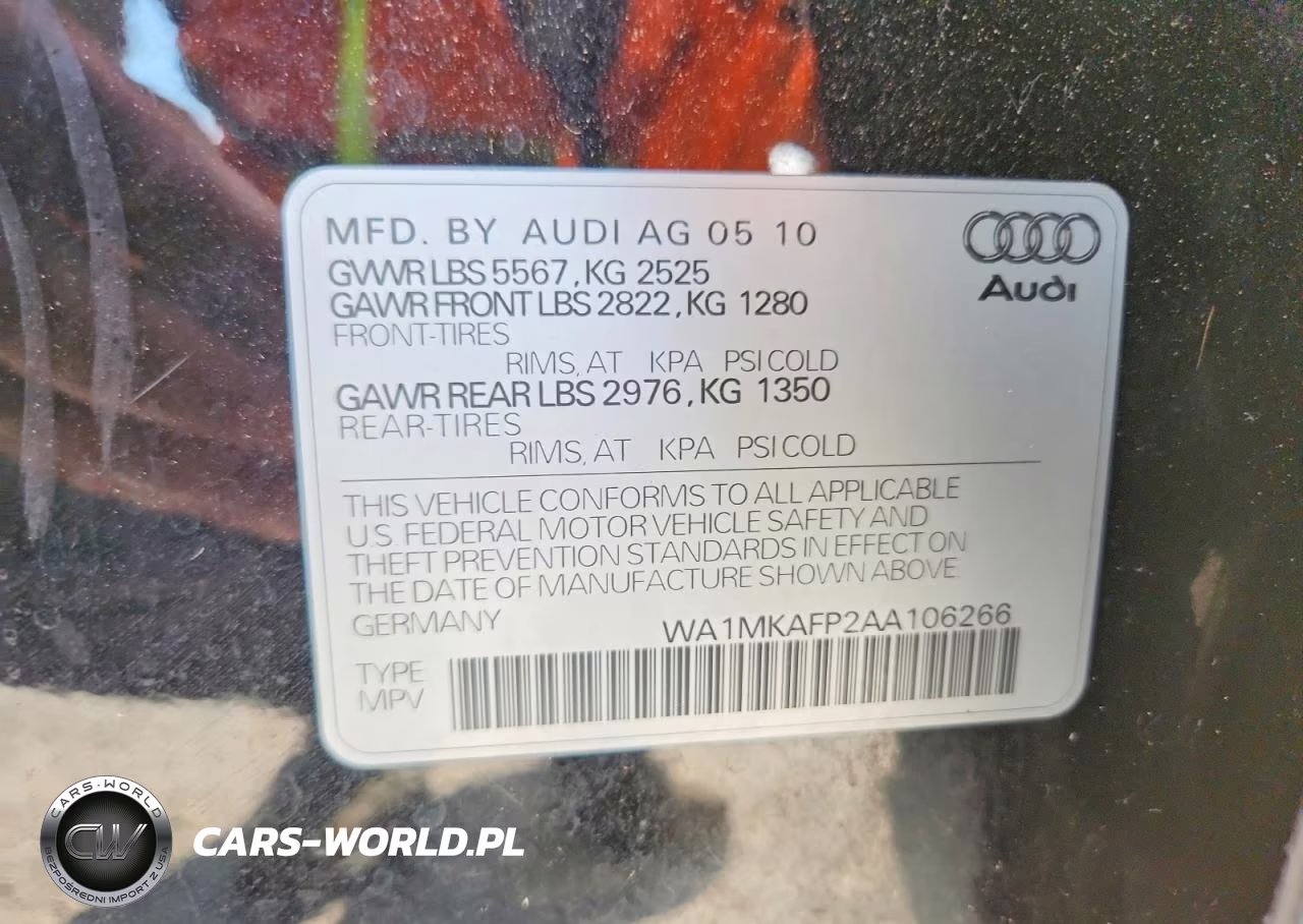 2010 Audi Q5 Premium Plus VIN:WA1MKAFP2AA106266 - 13