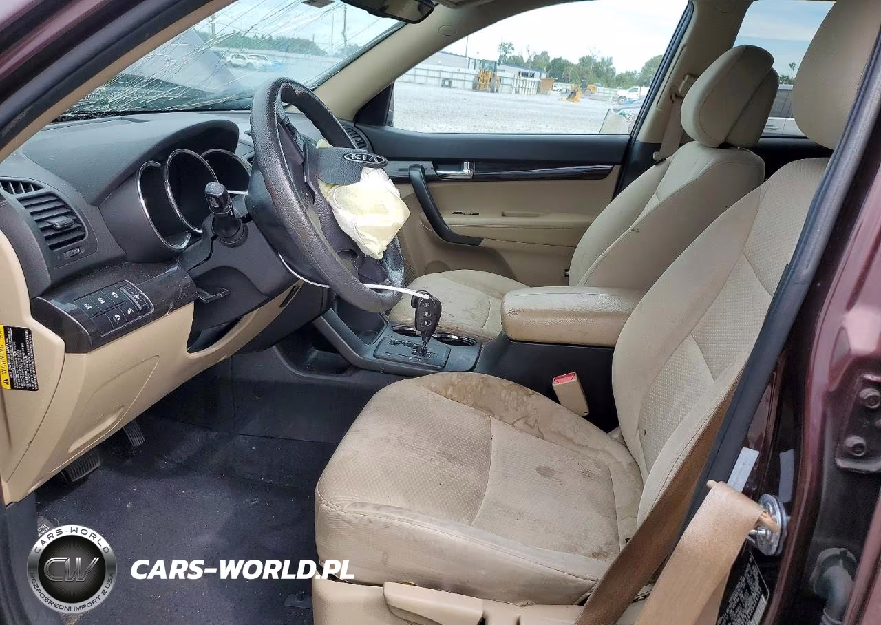 2013 Kia Sorento Lx VIN:5XYKT3A6XDG366262 - 7