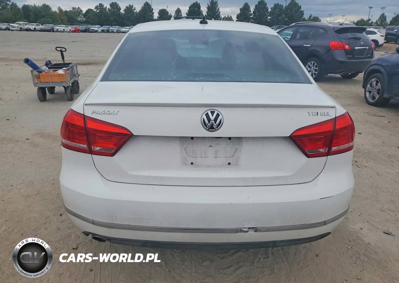 2013 Volkswagen Passat Sel VIN:1VWCN7A30DC128109 - 6