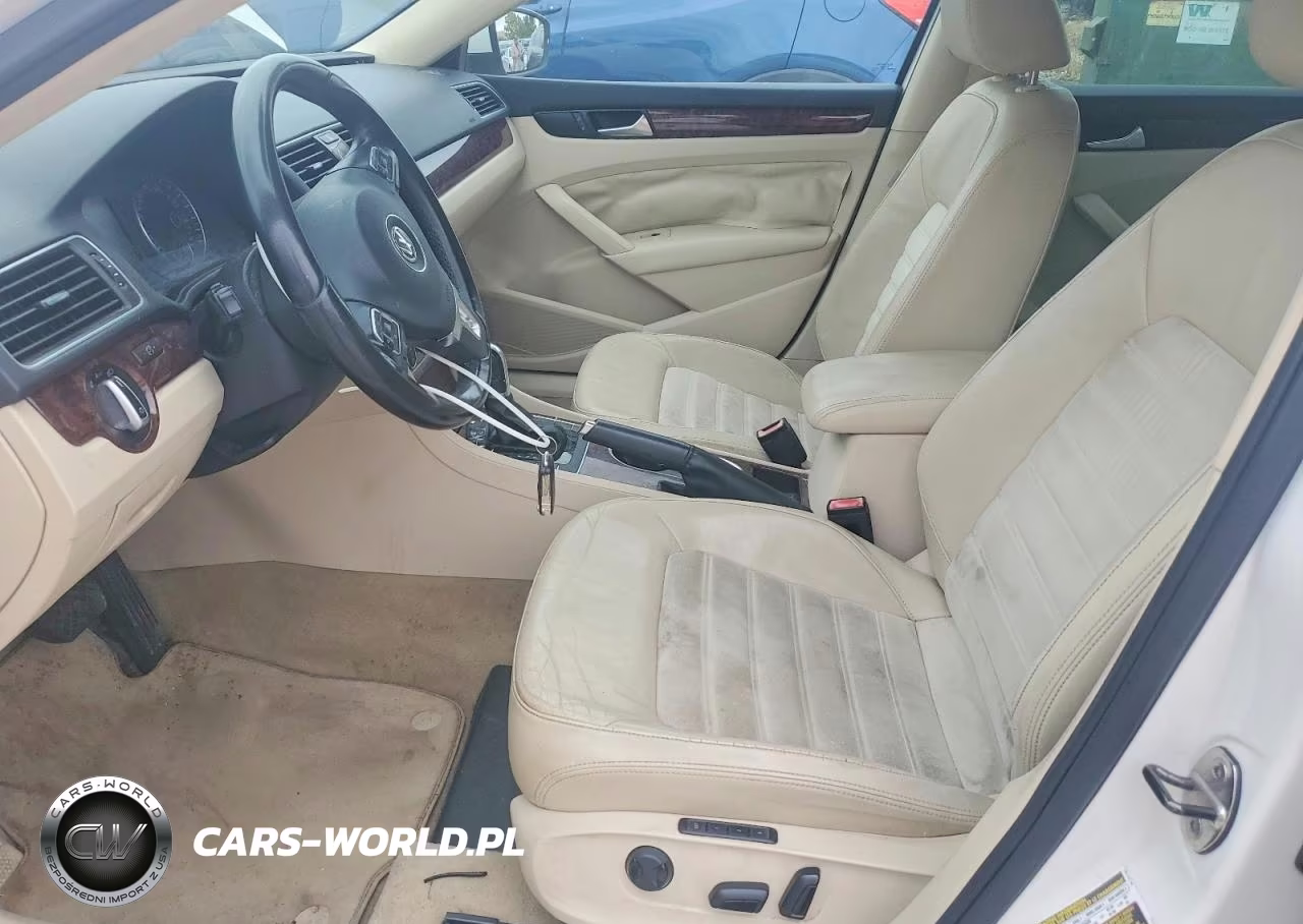 2013 Volkswagen Passat Sel VIN:1VWCN7A30DC128109 - 7