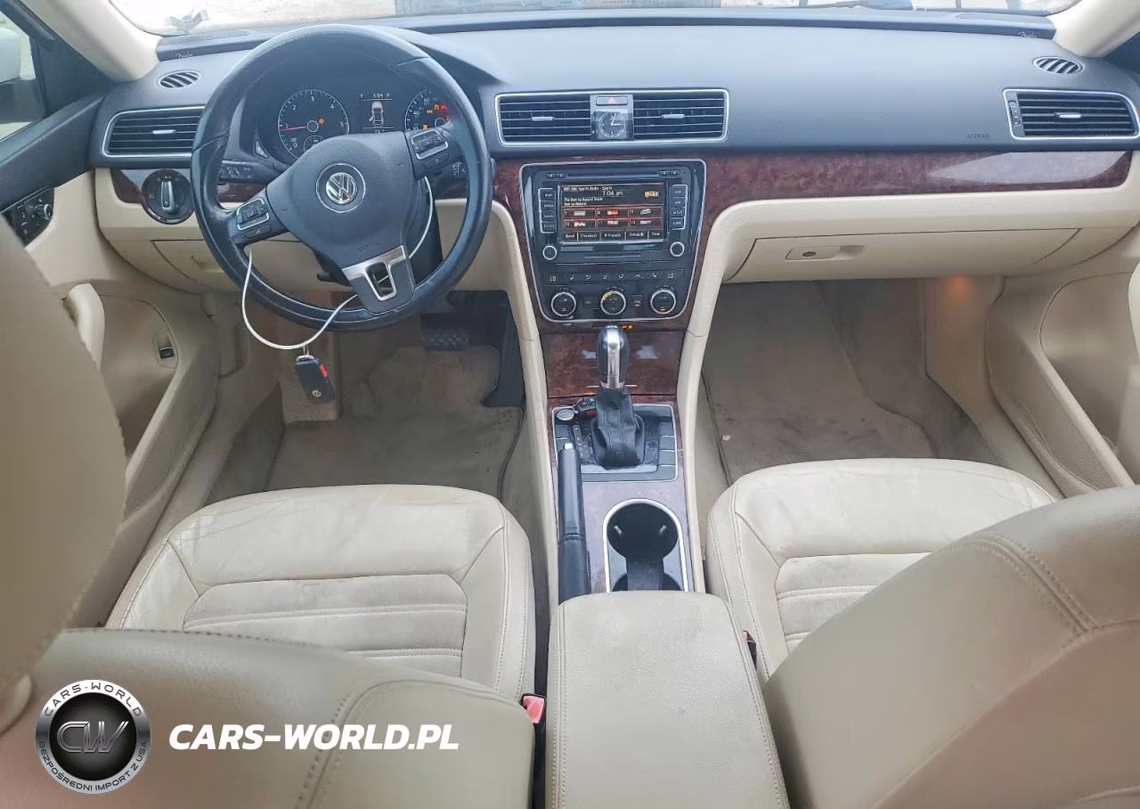 2013 Volkswagen Passat Sel VIN:1VWCN7A30DC128109 - 8