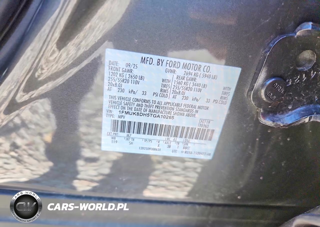 2026 Ford Explorer Active VIN:1FMUK8DH5TGA10265 - 13