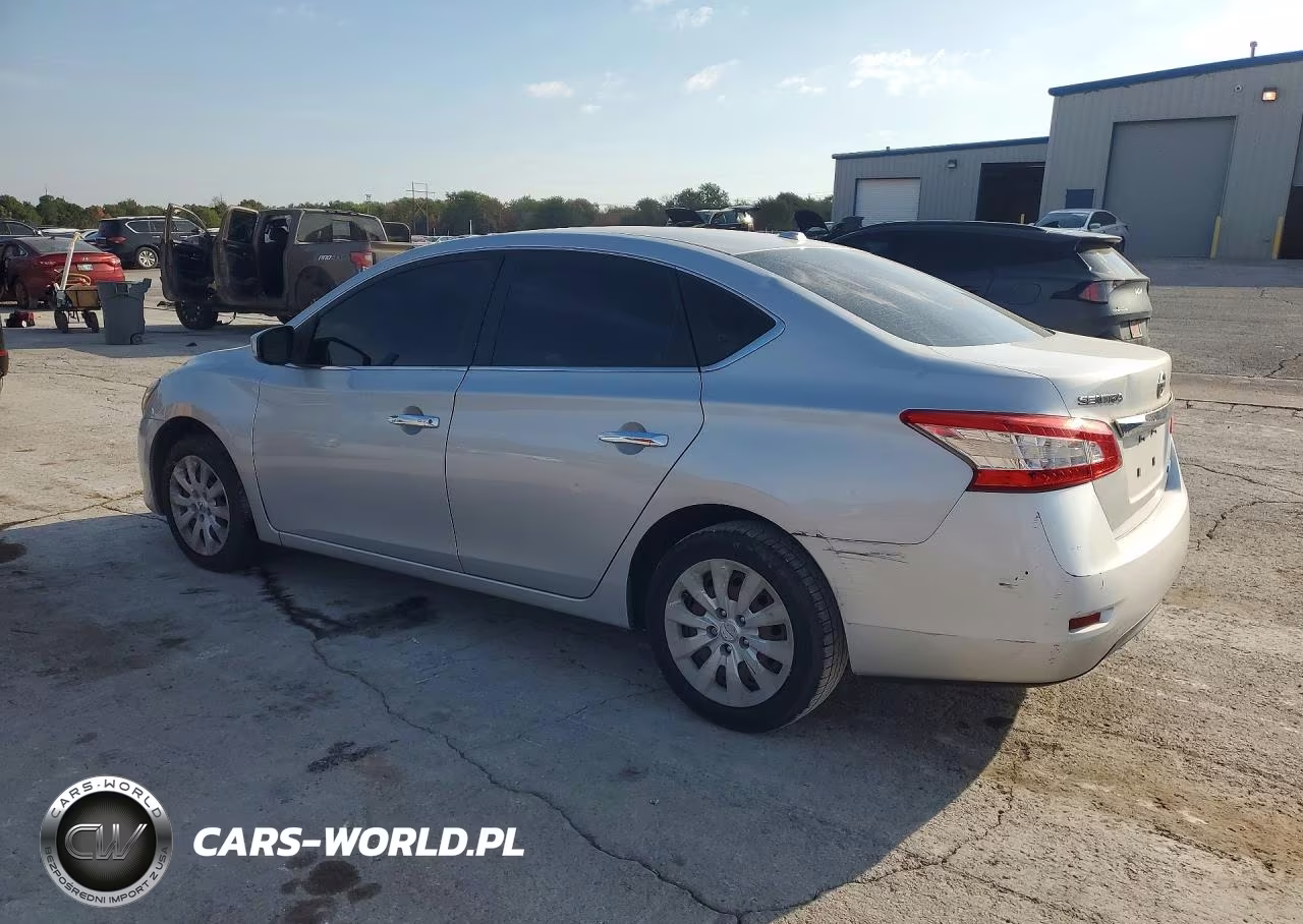 2013 Nissan Sentra S VIN:3N1AB7AP5DL709554 - 2