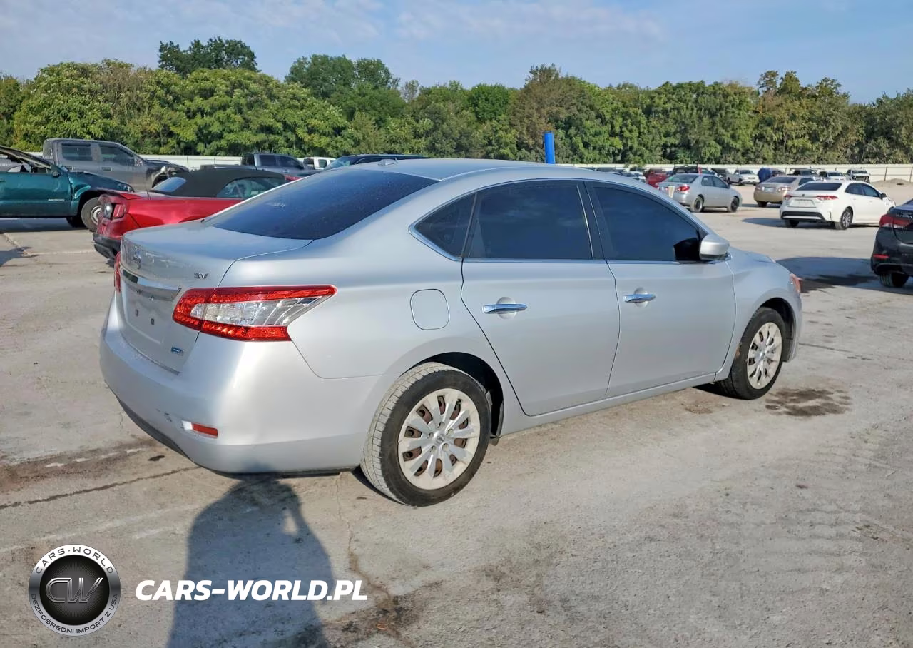 2013 Nissan Sentra S VIN:3N1AB7AP5DL709554 - 3