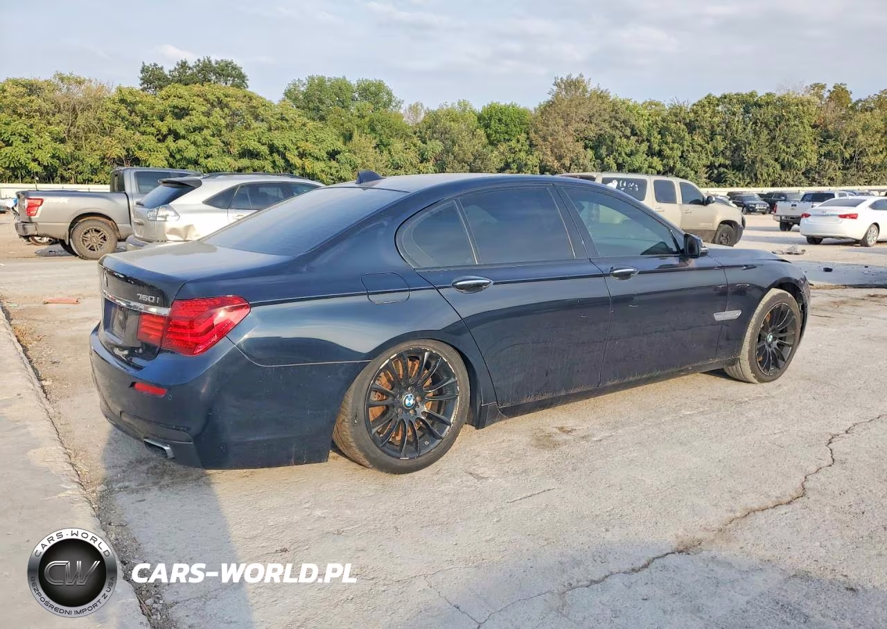2014 BMW 750 I VIN:WBAYA8C55ED228398 - 3