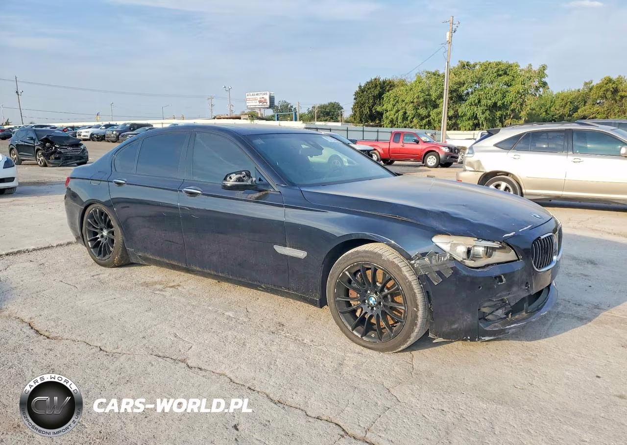 2014 BMW 750 I VIN:WBAYA8C55ED228398 - 4