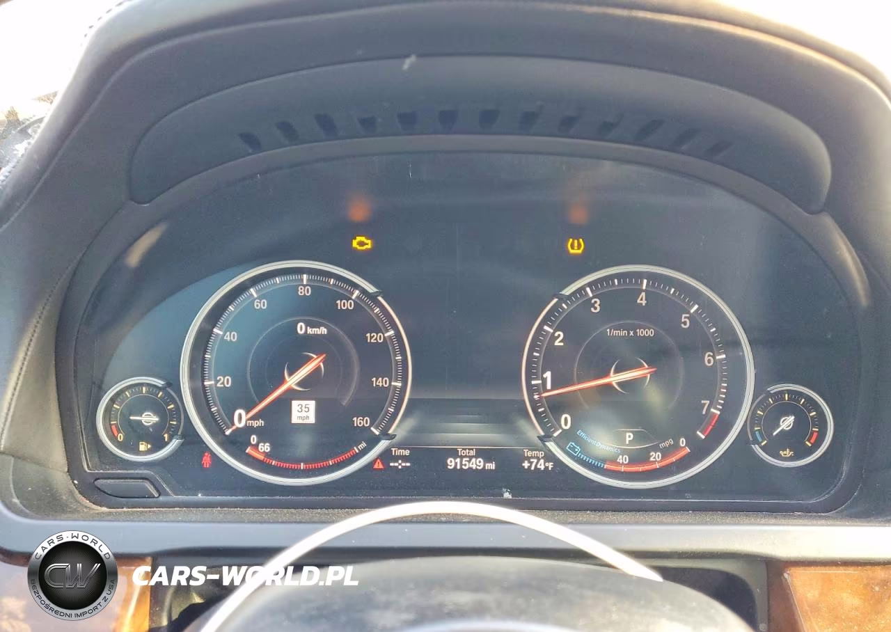 2014 BMW 750 I VIN:WBAYA8C55ED228398 - 9