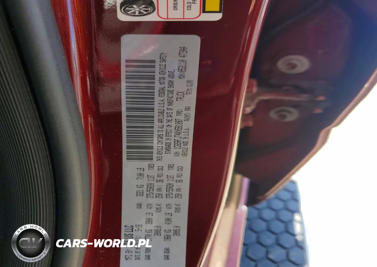 2019 Ram 1500 Laramie VIN:1C6SRFJT4KN581087 - 12