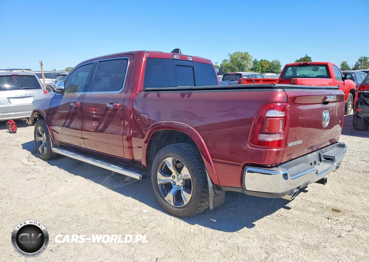 2019 Ram 1500 Laramie VIN:1C6SRFJT4KN581087 - 2