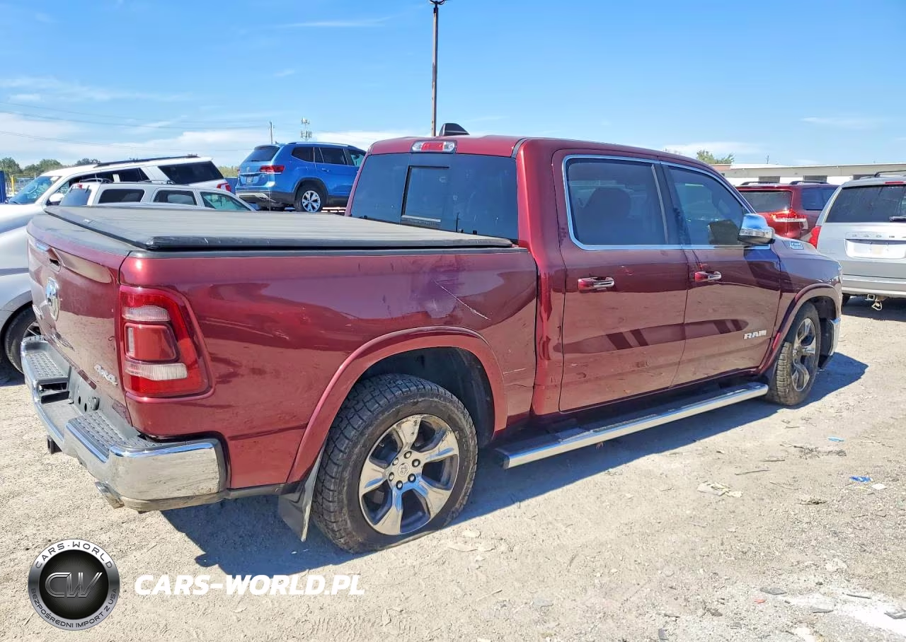 2019 Ram 1500 Laramie VIN:1C6SRFJT4KN581087 - 3