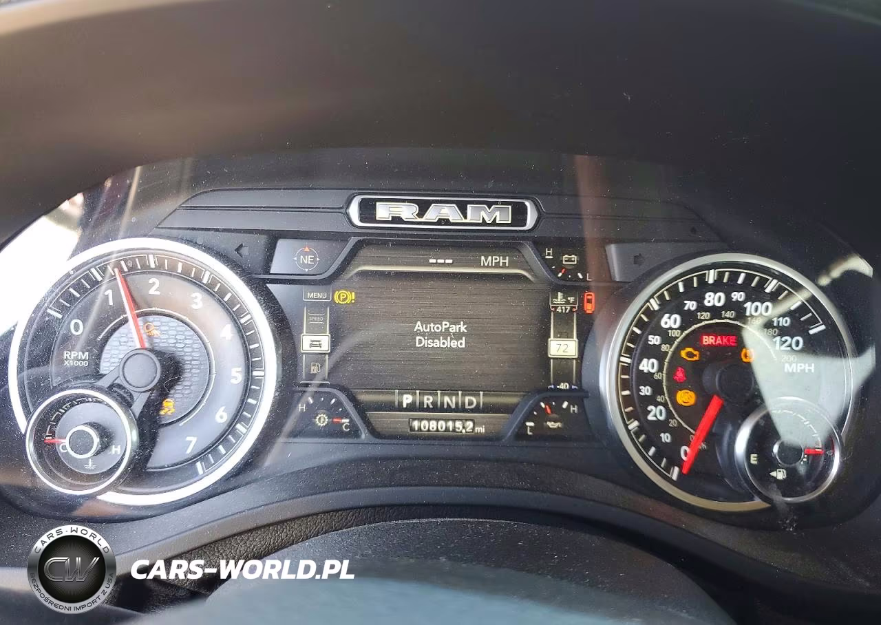 2019 Ram 1500 Laramie VIN:1C6SRFJT4KN581087 - 9